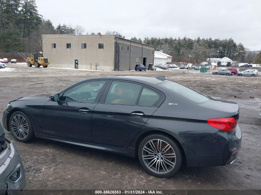 2018 BMW 530E XDRIVE IPERFORMANCE - WBAJB1C5XJB375053