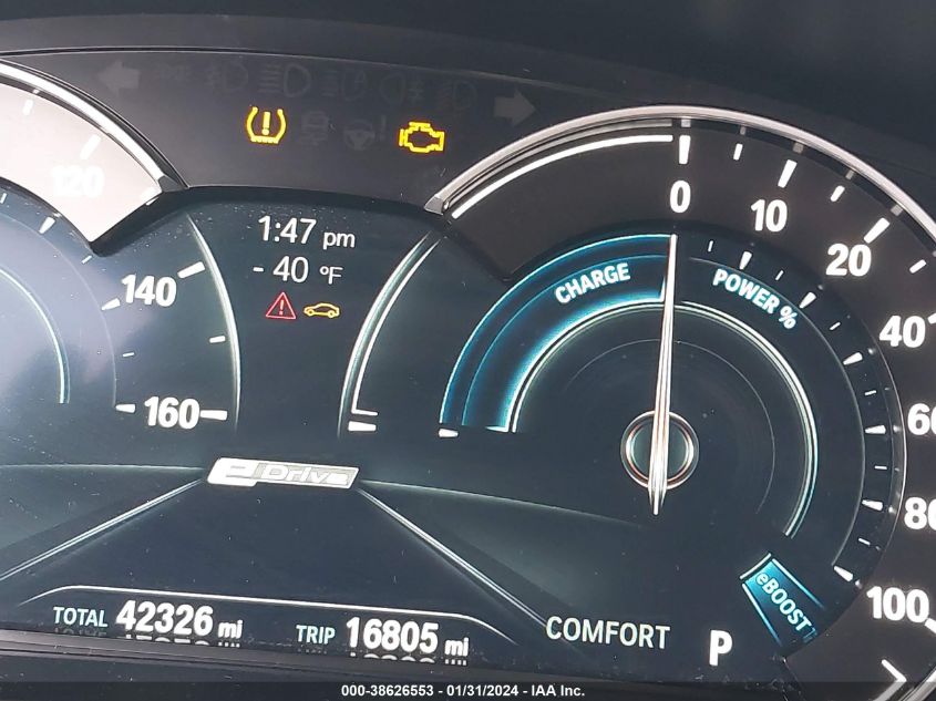 2018 BMW 530E XDRIVE IPERFORMANCE - WBAJB1C5XJB375053