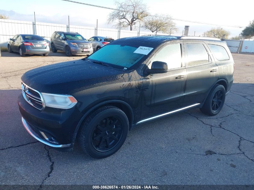 2017 DODGE DURANGO SXT RWD - 1C4RDHAG0HC659812