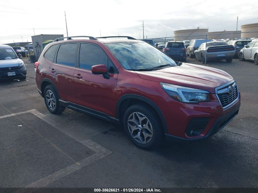 2021 SUBARU FORESTER PREMIUM - JF2SKAJCXMH509099