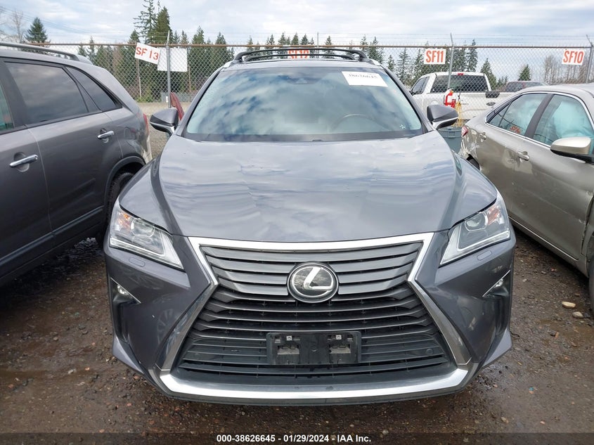 VIN 2T2BZMCA9JC135667 2018 LEXUS RX 350