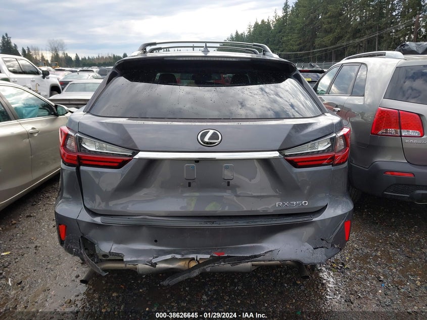 VIN 2T2BZMCA9JC135667 2018 LEXUS RX 350