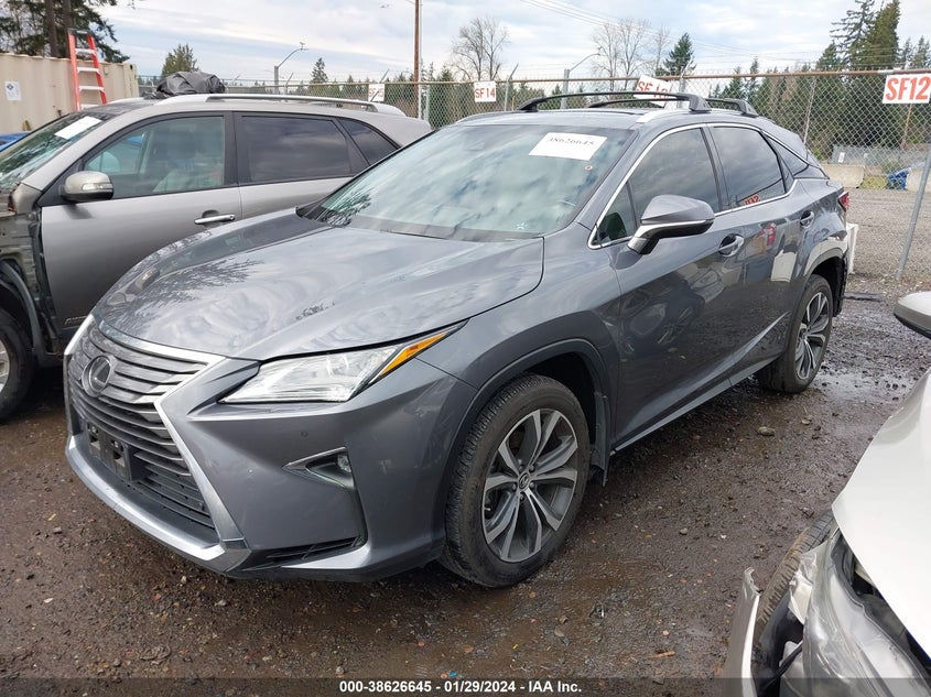 VIN 2T2BZMCA9JC135667 2018 LEXUS RX 350