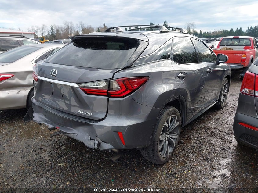 VIN 2T2BZMCA9JC135667 2018 LEXUS RX 350