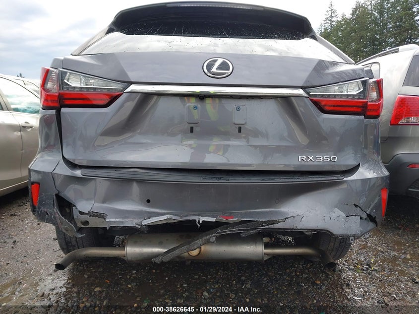 VIN 2T2BZMCA9JC135667 2018 LEXUS RX 350