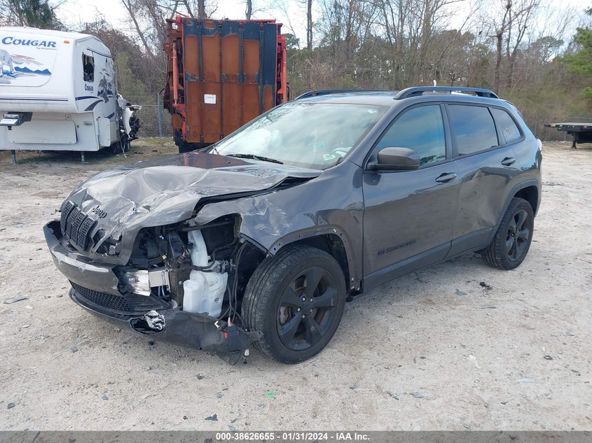 VIN 1C4PJLLB5KD396349 2019 JEEP CHEROKEE ALTITUDE FWD