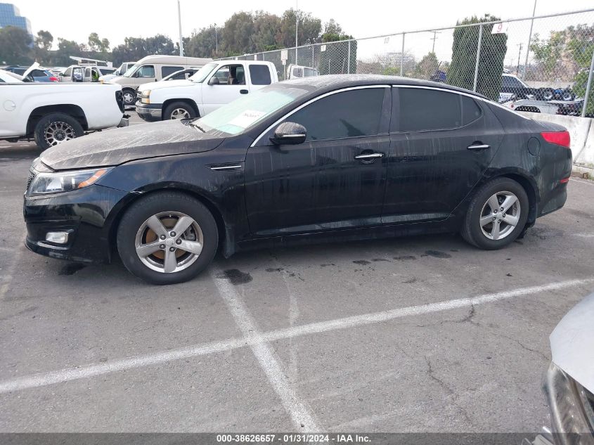 2014 KIA OPTIMA LX - 5XXGM4A77EG304129