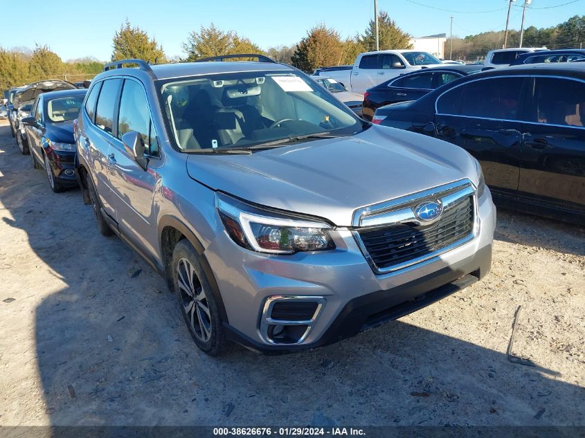 2021 SUBARU FORESTER LIMITED - JF2SKAUC2MH504524