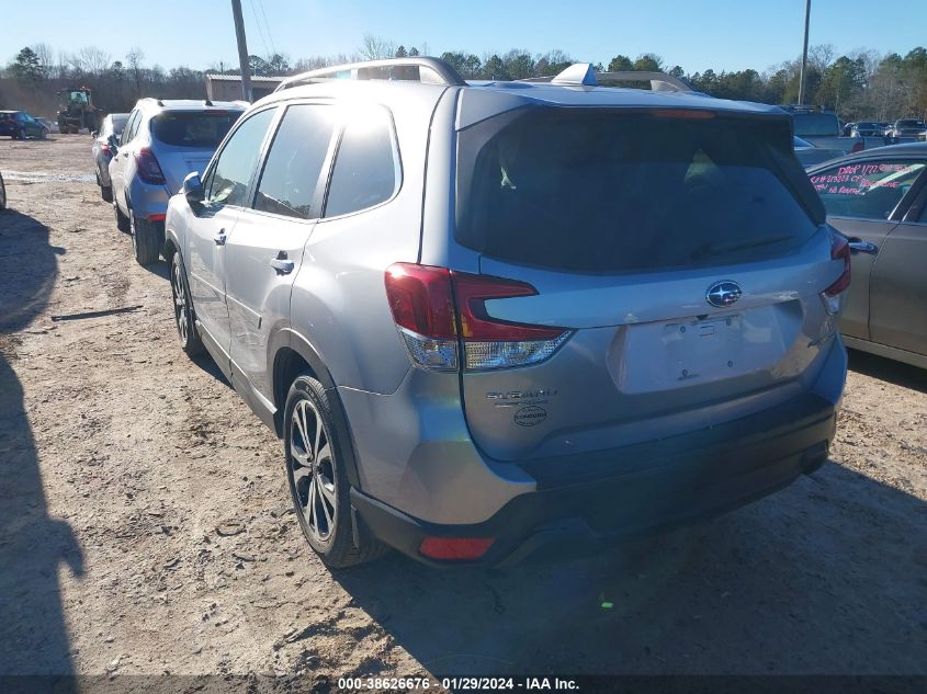2021 SUBARU FORESTER LIMITED - JF2SKAUC2MH504524