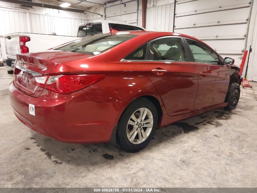 2013 HYUNDAI SONATA GLS - 5NPEB4AC0DH704482