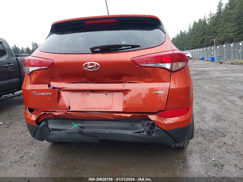 2017 HYUNDAI TUCSON SE - KM8J3CA45HU472290