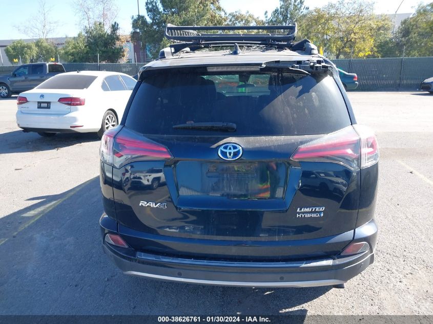 2018 TOYOTA RAV4 HYBRID LIMITED - JTMDJREV2JD185587