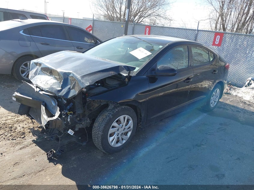 VIN 5NPD74LF4JH311522 2018 HYUNDAI ELANTRA SE
