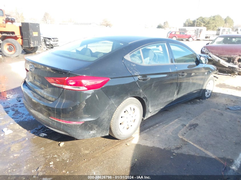 VIN 5NPD74LF4JH311522 2018 HYUNDAI ELANTRA SE