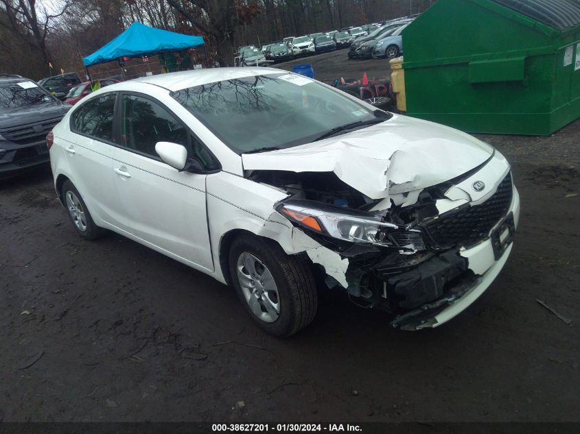 2017 KIA FORTE LX - 3KPFK4A74HE054525