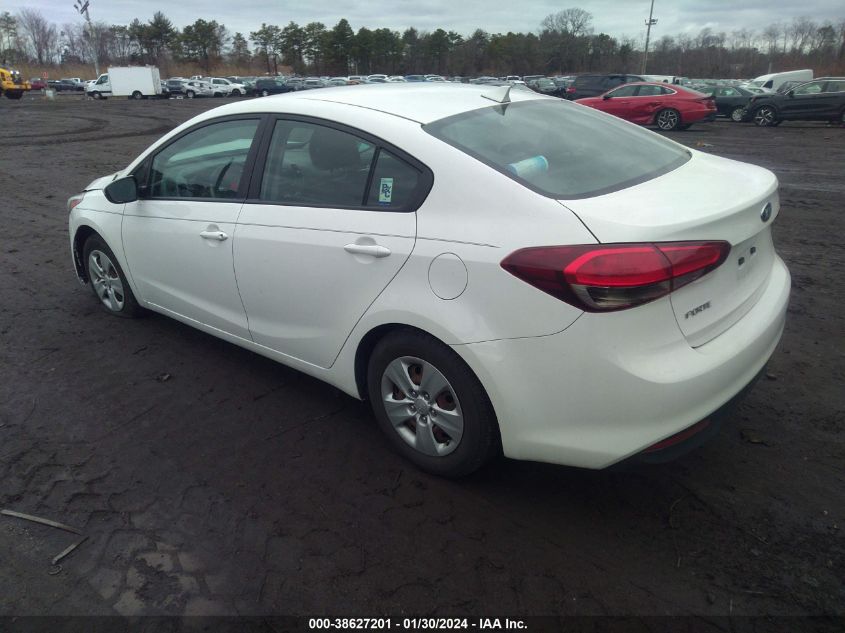 2017 KIA FORTE LX - 3KPFK4A74HE054525