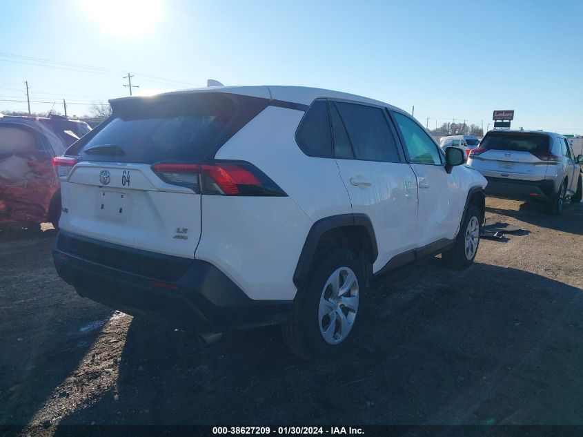 2022 TOYOTA RAV4 LE - 2T3G1RFV9NW262413