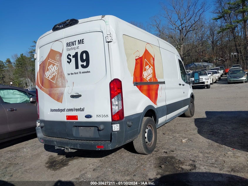 VIN 1FTBW2CM1JKA92808 2018 FORD TRANSIT-350 T-350