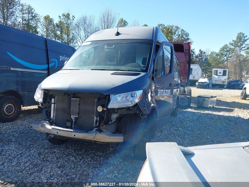 VIN WD4PF1CD2KT007539 2019 MERCEDES-BENZ SPRINTER 2500 HIGH ROOF V6