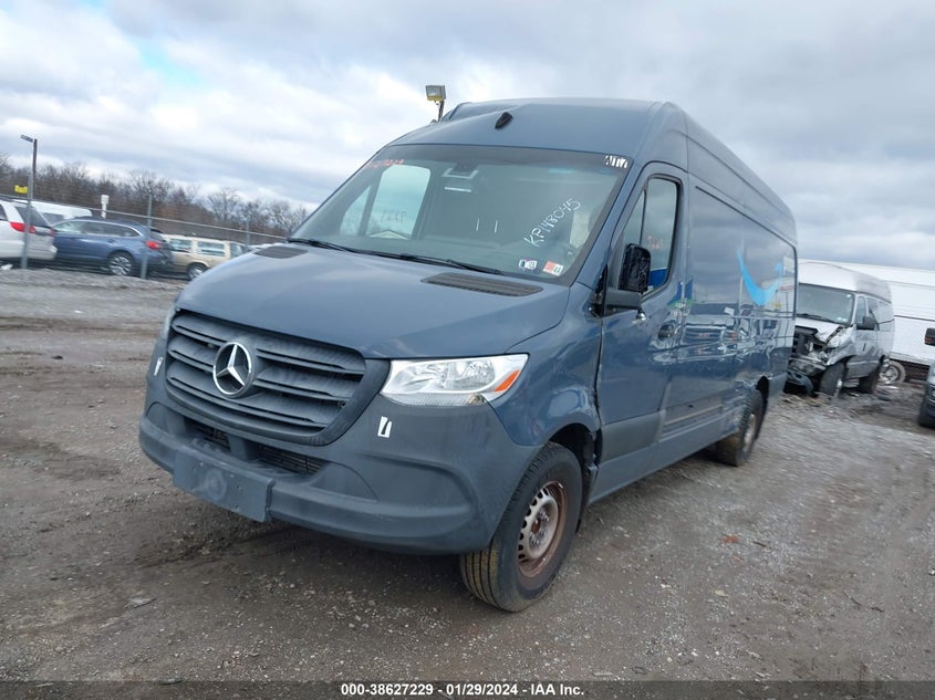 VIN WD4PF1CD1KP148045 2019 MERCEDES-BENZ SPRINTER 2500 HIGH ROOF V6