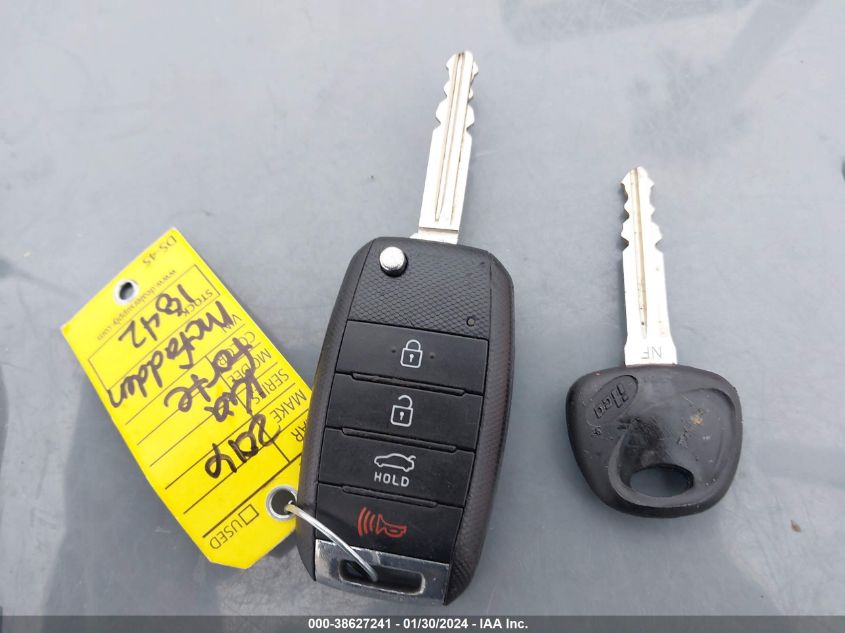 2016 KIA FORTE EX - KNAFX4A84G5446860