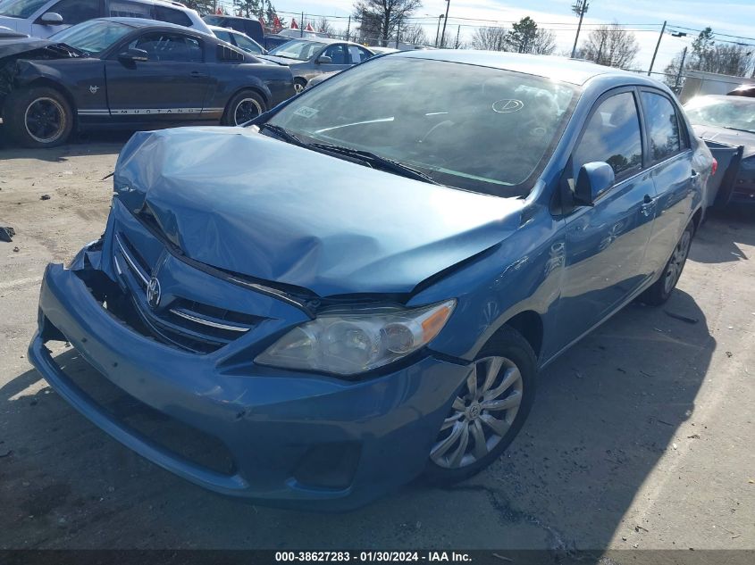 2013 TOYOTA COROLLA S/LE - 5YFBU4EE1DP187432