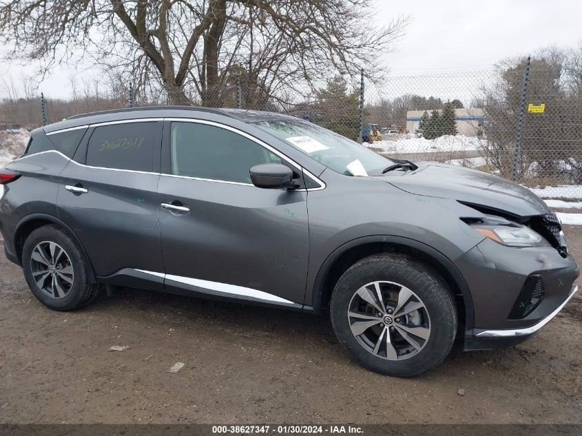 2021 NISSAN MURANO SV INTELLIGENT AWD - 5N1AZ2BS3MC108567