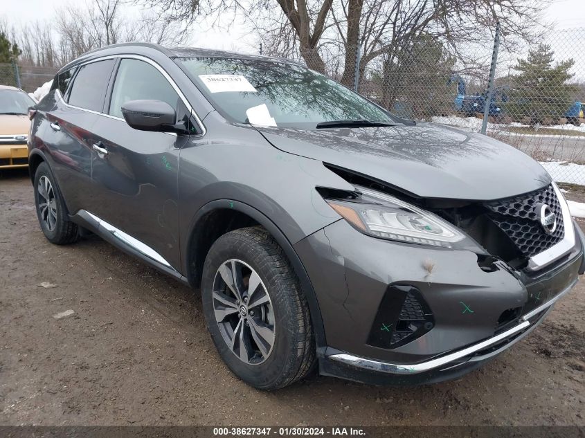 2021 NISSAN MURANO SV INTELLIGENT AWD - 5N1AZ2BS3MC108567