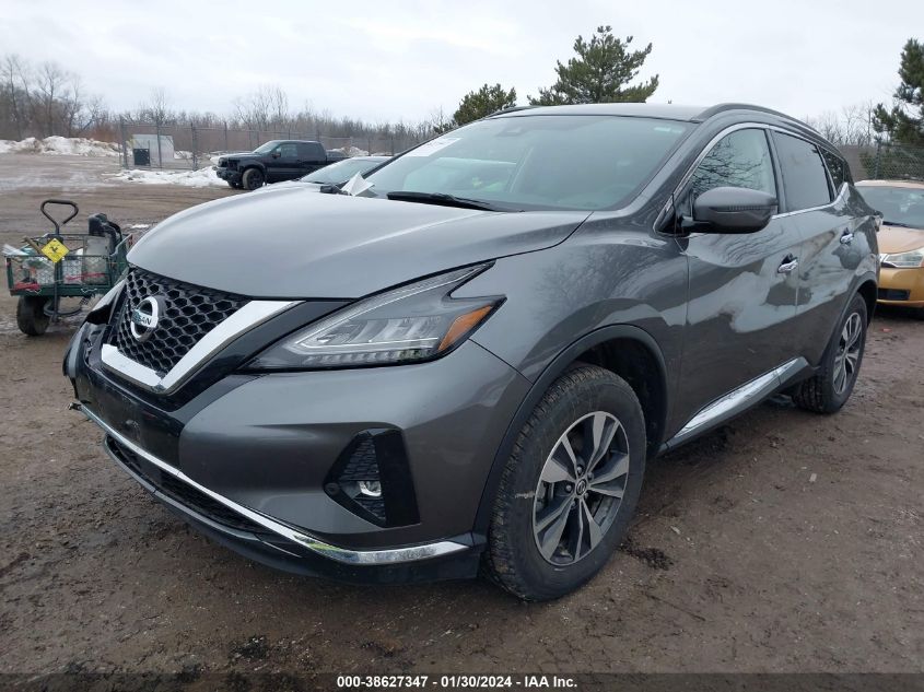 2021 NISSAN MURANO SV INTELLIGENT AWD - 5N1AZ2BS3MC108567