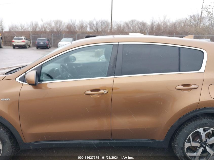 2020 KIA SPORTAGE LX - KNDPMCAC8L7640255