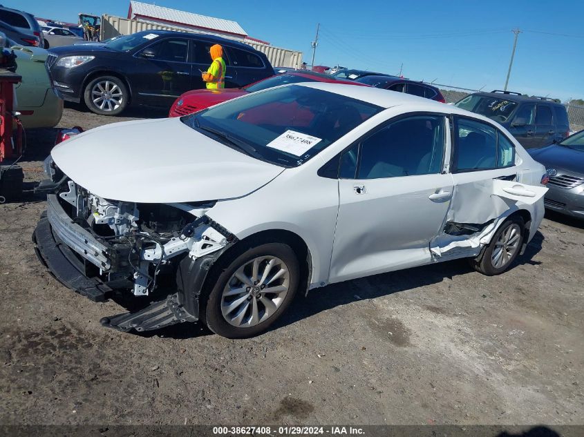 2022 TOYOTA COROLLA LE - 5YFVPMAE2NP376554