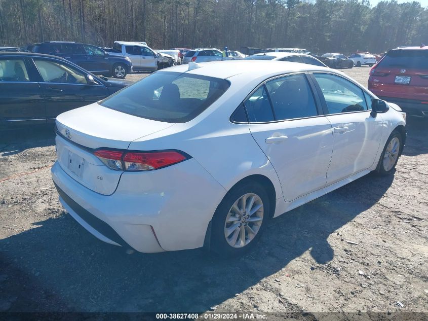 2022 TOYOTA COROLLA LE - 5YFVPMAE2NP376554