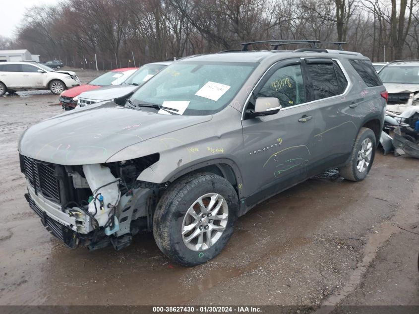 2018 CHEVROLET TRAVERSE LT - 1GNERGKW3JJ125325