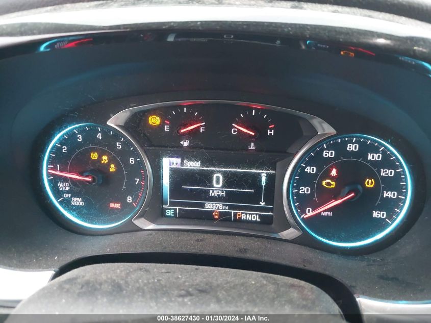 2018 CHEVROLET TRAVERSE LT - 1GNERGKW3JJ125325