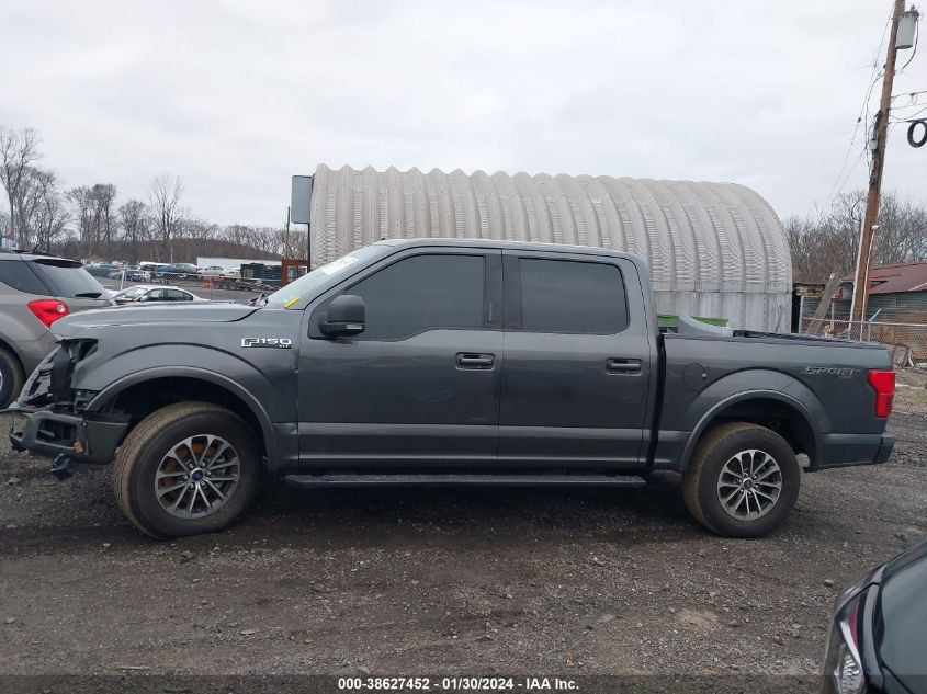 2020 FORD F-150 XLT - 1FTEW1E52LFB80176