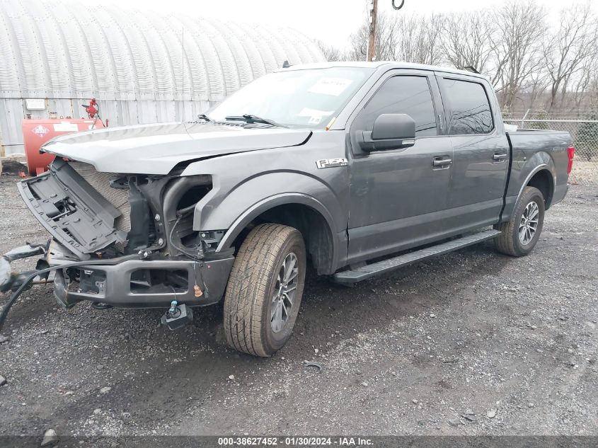 2020 FORD F-150 XLT - 1FTEW1E52LFB80176