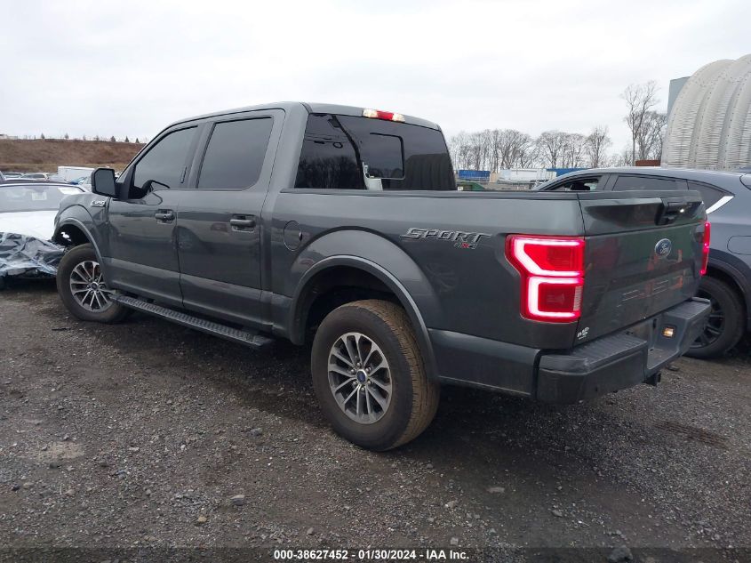 2020 FORD F-150 XLT - 1FTEW1E52LFB80176