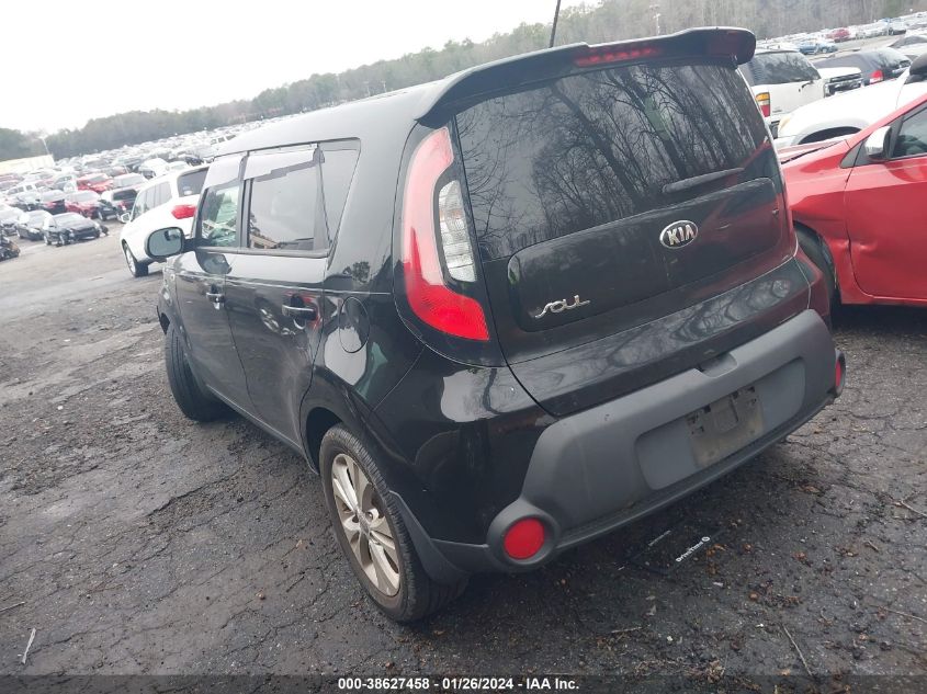 2015 KIA SOUL + - KNDJP3A55F7149788