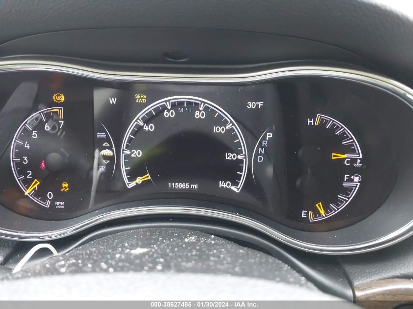 2016 JEEP GRAND CHEROKEE LIMITED - 1C4RJFBGXGC418303