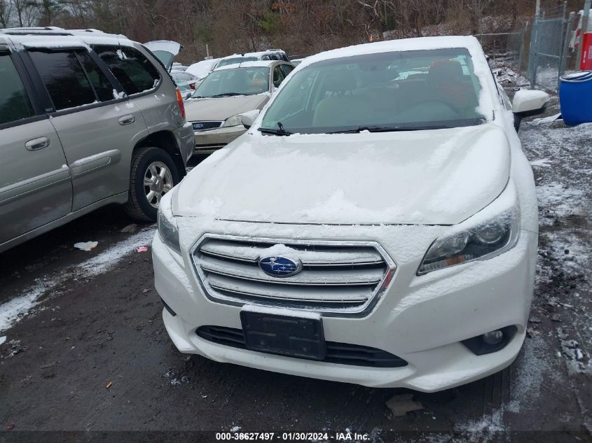 2016 SUBARU LEGACY 2.5I LIMITED - 4S3BNAN62G3006033