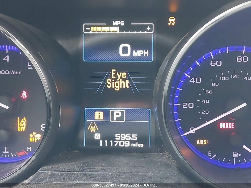 2016 SUBARU LEGACY 2.5I LIMITED - 4S3BNAN62G3006033