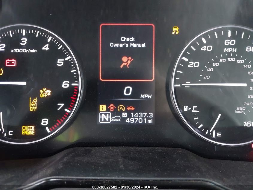 2020 SUBARU OUTBACK PREMIUM - 4S4BTACC3L3156804