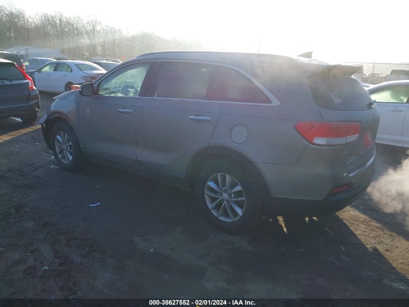 2016 KIA SORENTO LX/L - 5XYPG4A39GG061118