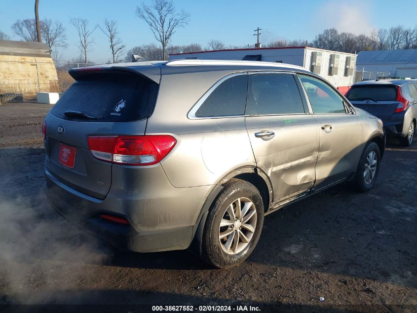 2016 KIA SORENTO LX/L - 5XYPG4A39GG061118