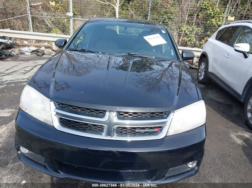 2013 DODGE AVENGER SXT - 1C3CDZCB3DN707769