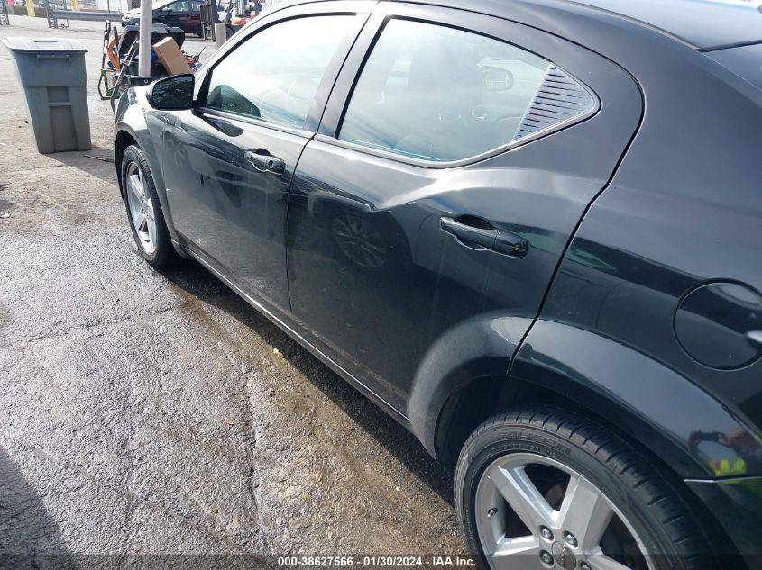 2013 DODGE AVENGER SXT - 1C3CDZCB3DN707769