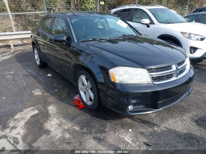 2013 DODGE AVENGER SXT - 1C3CDZCB3DN707769