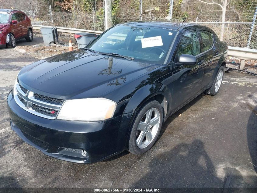 2013 DODGE AVENGER SXT - 1C3CDZCB3DN707769