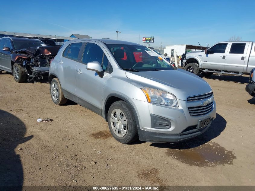 2016 CHEVROLET TRAX 1LS - KL7CJKSB9GB612018