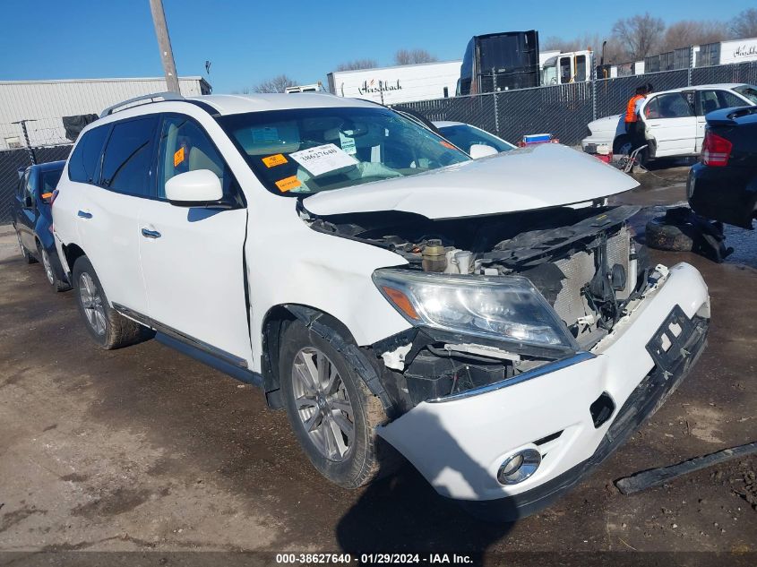 2014 NISSAN PATHFINDER SL - 5N1AR2MM8EC688947
